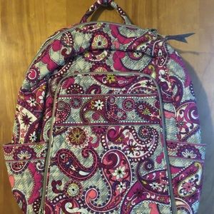 Vera Bradley campus bookbag